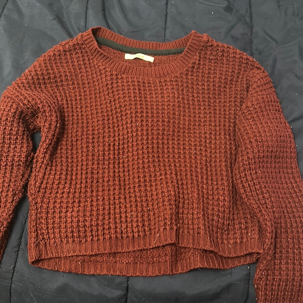 Red sweater